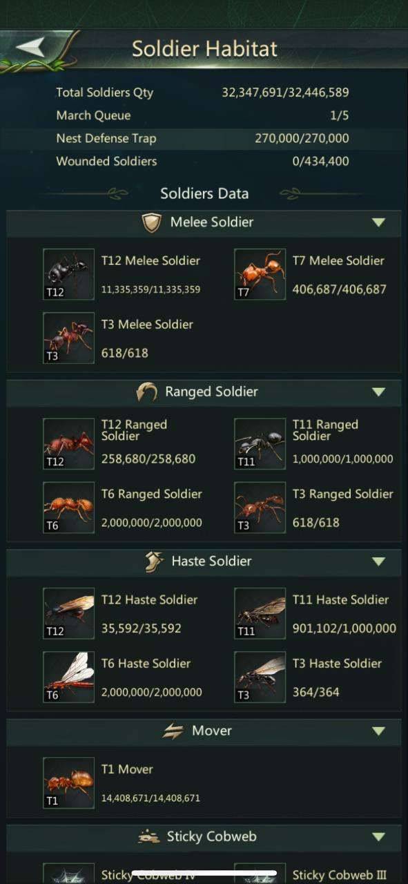 продажа аккаунта к игре Ant Legion